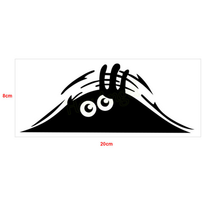 Peeking Scratch-Hiding Car Stickers