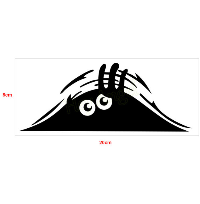 Peeking Scratch-Hiding Car Stickers