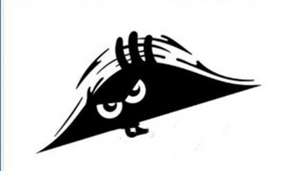 Peeking Scratch-Hiding Car Stickers