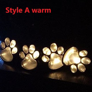 Paw Solar Light