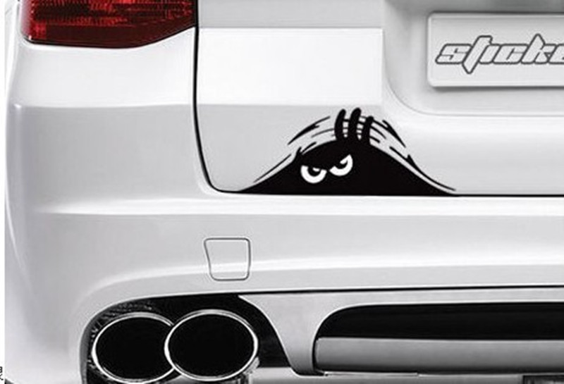Peeking Scratch-Hiding Car Stickers