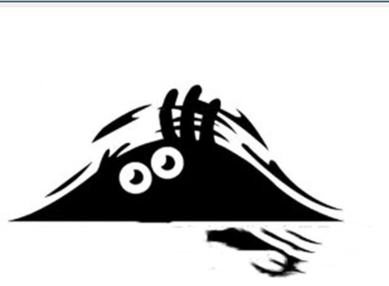 Peeking Scratch-Hiding Car Stickers